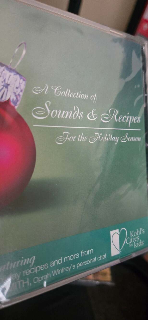 Brand New Sealed Kohl's Cares for Kids A Collection of Sounds & Recipes Holiday